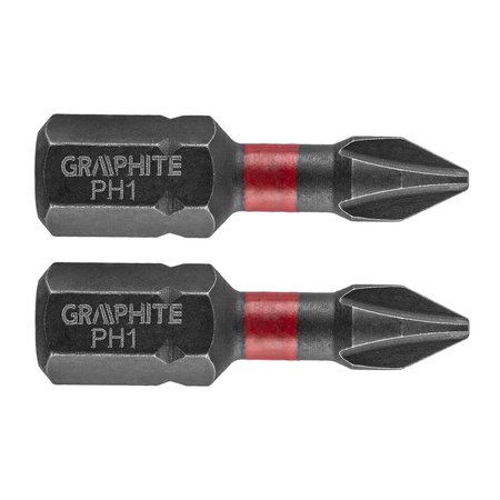 Bity udarowe PH1 x 25 mm, 2 szt.