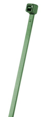 Opaski zaciskowe ogrodowe 3,6 x 200mm, 50 szt., zielone