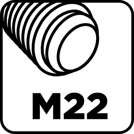 Adapter do otwornic SDS Plus oraz wiertło pilotujące M22 110 mm