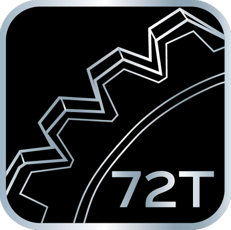 Zestaw nasadek przelotowych 1/4" + 3/8", 46 szt.