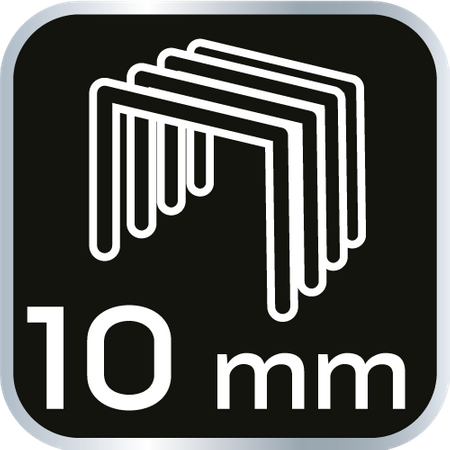 Zszywki typ J, 10 mm, 1000 szt.