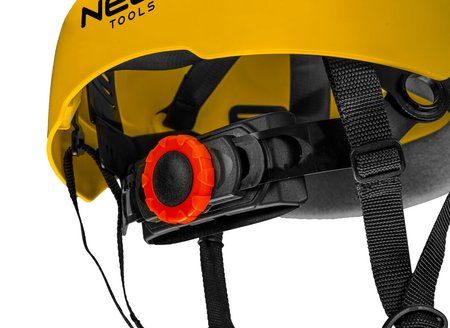 Hełm przemysłowy do pracy na wysokościach, żółty
