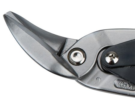 Nożyce do blachy 240 mm, odgięte prawe