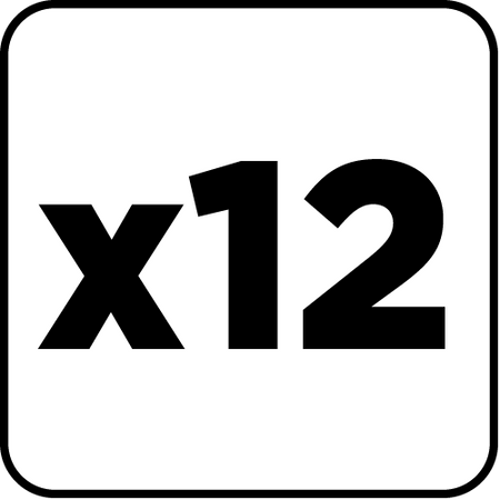 Frezy do drewna widiowe, trzpień 8 mm, zestaw 12 szt.