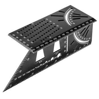 Kątownik japoński trójwymiarowy, metalowy