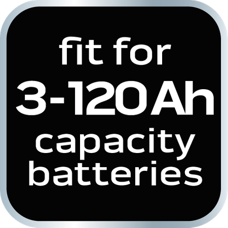 Prostownik automatyczny 6A/100W, 3-150Ah, do akumulatorów kwasowych / AGM / GEL