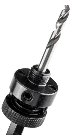 Adapter z wiertłem pilotującym do otwornic bi-metalowych 32-152 mm, Hex