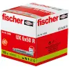 Fischer Kołek Uniwersalny Długi UX 6x50 R z Kołnierzem (100 szt.) 72095