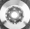 Szczotka druciana do kosy spalinowej 200 x 25,4 mm, miękka, druty falowane