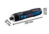 WKRĘTAK AKUMULATOROWY 3.6V BOSCH GO 3.0 USB-C