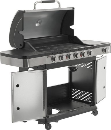 GRILL GAZOWY 6+1 STAL NIERDZEWNA 20.2KW