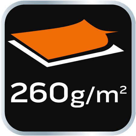 Spodnie ostrzegawcze 40% poliester, 60% bawełna, 260 gsm, rozmiar L