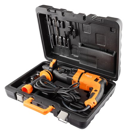 Młotowiertarka SDS+ 900W, 3.5J walizka