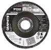 Ściernica listkowa cyrkonowa 115 x 22.2 mm, P120