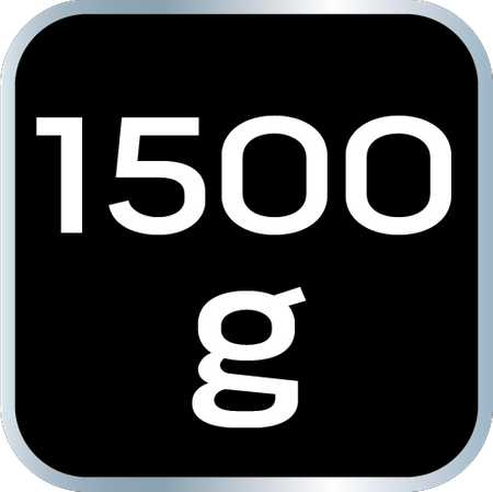 Siekiera 1500g, trzonek z włókna szklanego