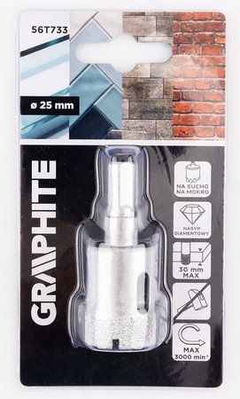 Otwornica diamentowa 25 mm