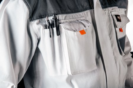 Bluza robocza biała, HD, rozmiar L/52