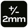Dalmierz laserowy, zasięg 80 m, IP54