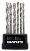 Wiertła do metalu HSS-G, 1.5 - 6.5 mm, zestaw 13 szt.