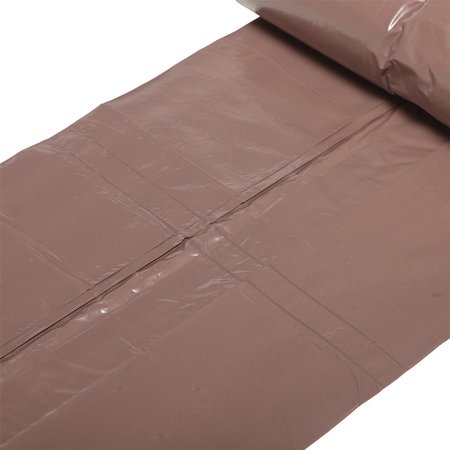 Worki na odpady 200 L, brązowe, 40 mic, 10 szt.