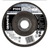 Ściernica listkowa cyrkonowa 115 x 22.2 mm, P100