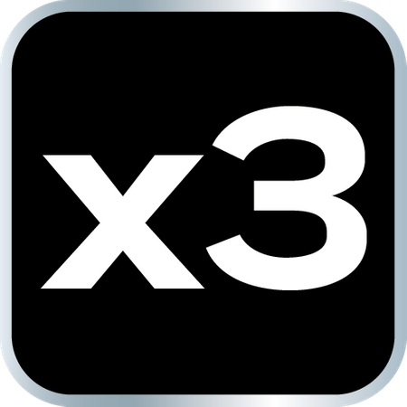 Zestaw przegubów udarowych 3 szt., 1/4", 3/8", 1/2"