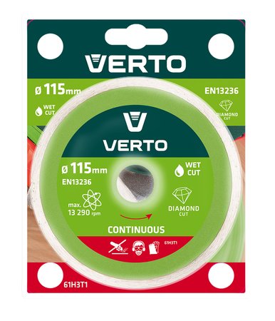 Tarcza diamentowa 115 x 22.2 mm, pełna