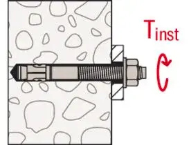 Fischer Kotwa Sworzniowa do Betonu FWA 10 x 95 (50 szt.) 45793