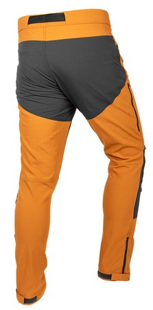 Spodnie robocze OUTDOOR, 4 way stretch, musztardowo-szare, rozmiar XXXL