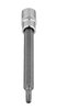 Końcówka TORX TX20 na nasadce 1/4", długa, 87 mm