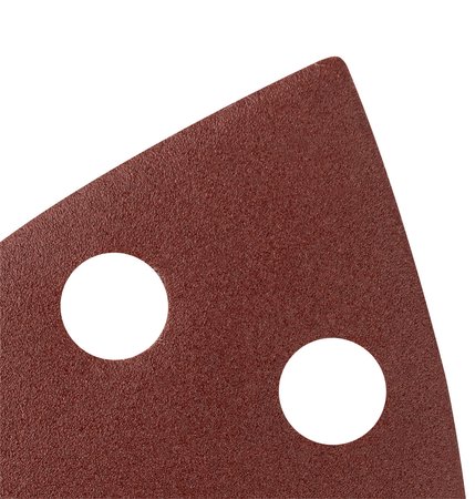 Papiery ścierne na rzep, żelazko 102 x 152 mm, P240, 5 szt., z 11 otworami