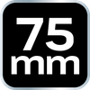 Przedłużka udarowa 1/2" 75 mm