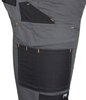 Spodnie robocze Mix&Match, Canvas, wzmocnienia z Cordury, szaro-czarne, rozmiar XXXL