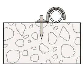 Fischer BSM 25 Uchwyt Rurowy Metalowy Jednostronny (50 szt.) 90839