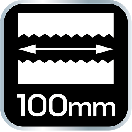 Imadło maszynowe krzyżowe dwuosiowe 100 mm