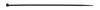 Opaski zaciskowe EXTREME 2.5 × 150 mm, czarne, 100 szt.