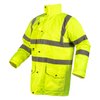 Kurtka robocza ostrzegawcza 5w1, ocieplana, żółta, rozmiar M