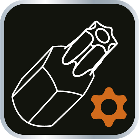 Bity Torx 3/8", zestaw 34 szt.