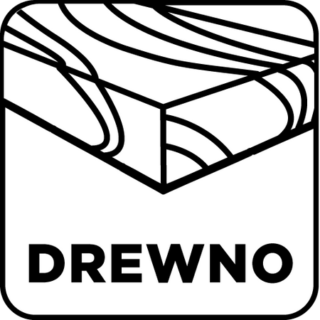 Frez do drewna z łożyskiem, ozdobny, widiowy, 32 x 15.5 mm, trzpień 8 mm