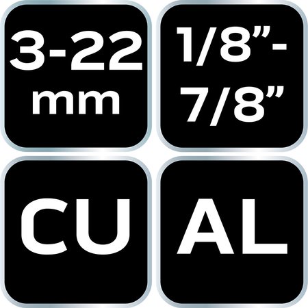Obcinak do rur miedzianych i aluminiowych 3-22 mm