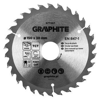 Tarcza do pilarki, widiowa, 150 x 30 mm, 30 zębów