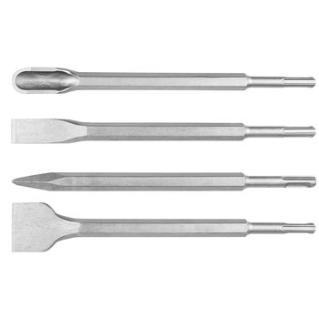 Dłuta SDS Plus, zestaw 4 szt.