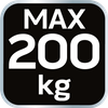 Hamak 330 x 140 cm zestaw