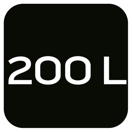 Worki na odpady 200 L, brązowe, 40 mic, 10 szt.