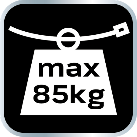 Opaski zaciskowe EXTREME 9.0 × 550 mm, białe, 50 szt.
