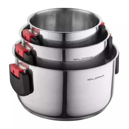 Komplet garnków nierdzewnych  Space 6 elementów