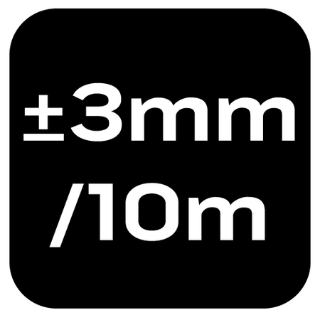 Laser krzyżowy 20 m, z etui i uchwytem magnetycznym, czerwony