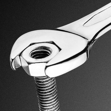 Klucz płasko-oczkowy HEX/V 22 x 260 mm