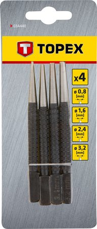 Dobijaki do gwoździ, 4 szt.