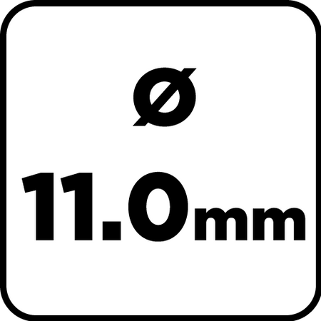 Wiertło do metalu HSS, DIN 340, przedłużane, 11 mm